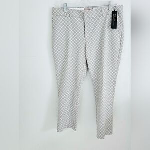 NWT Banana Republic Hampton Pants Argyl Pattern
